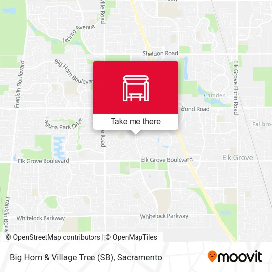 Big Horn & Village Tree (SB) map