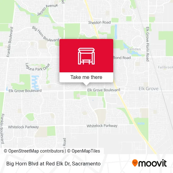 Mapa de Big Horn Blvd at Red Elk Dr