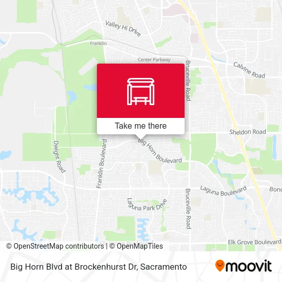Mapa de Big Horn Blvd at Brockenhurst Dr