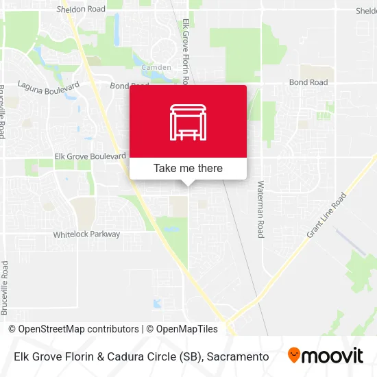 Mapa de Elk Grove Florin & Cadura Circle (SB)