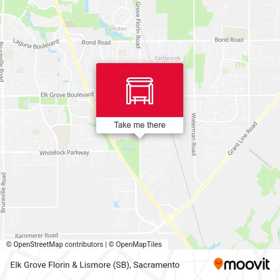 Mapa de Elk Grove Florin & Lismore (SB)