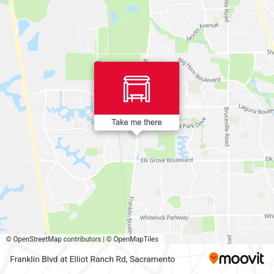 Franklin Blvd at Elliot Ranch Rd map