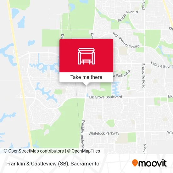 Franklin & Castleview (SB) map