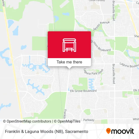 Franklin & Laguna Woods (NB) map