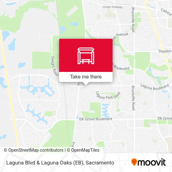 Mapa de Laguna Blvd & Laguna Oaks (EB)