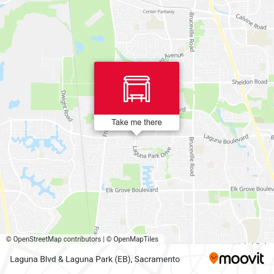 Mapa de Laguna Blvd & Laguna Park (EB)