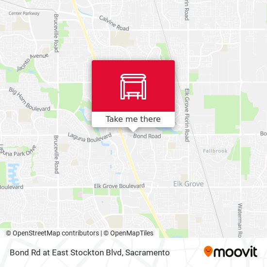 Mapa de Bond Rd at East Stockton Blvd