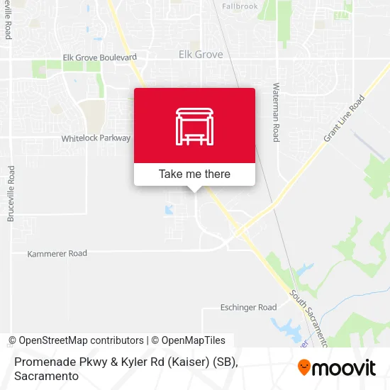 Mapa de Promenade Pkwy & Kyler Rd (Kaiser) (SB)