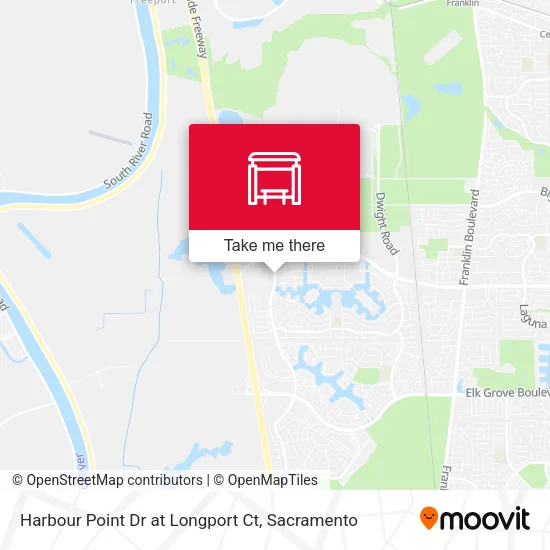 Mapa de Harbour Point Dr at Longport Ct