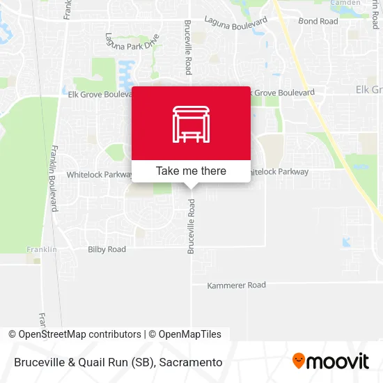 Mapa de Bruceville & Quail Run (SB)
