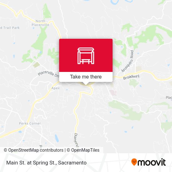 Main St. at Spring St. map