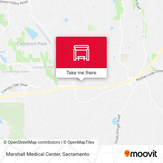 Marshall Medical Center map