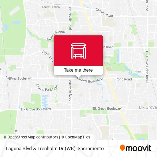 Mapa de Laguna Blvd & Trenholm Dr (WB)