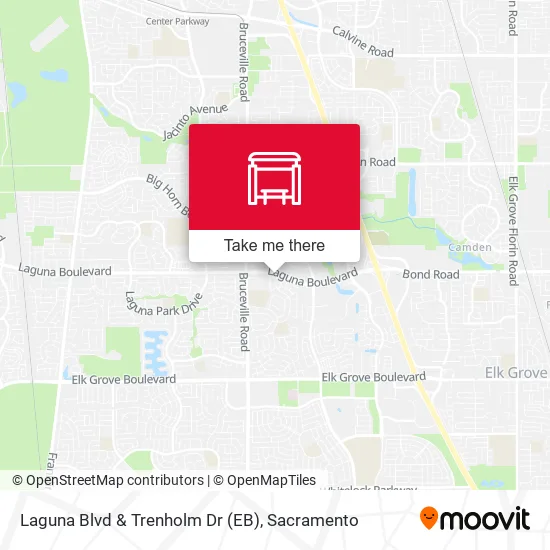 Mapa de Laguna Blvd & Trenholm Dr (EB)
