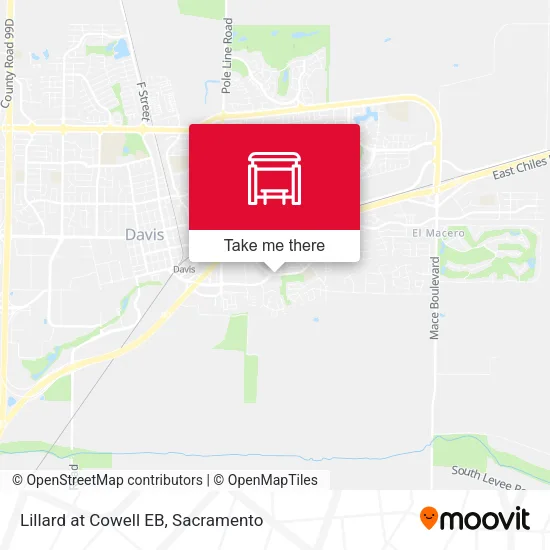 Mapa de Lillard at Cowell EB