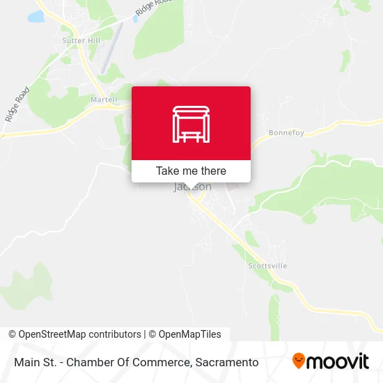 Main St. - Chamber Of Commerce map