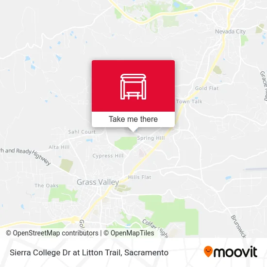 Sierra College Dr at Litton Trail map