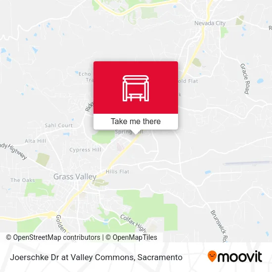 Joerschke Dr at Valley Commons map