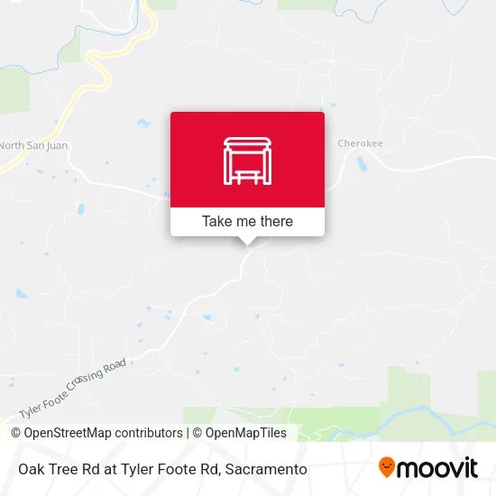 Oak Tree Rd at Tyler Foote Rd map