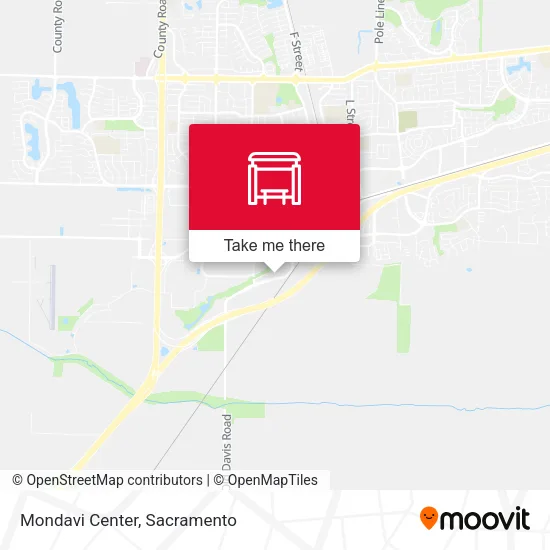 Mondavi Center map