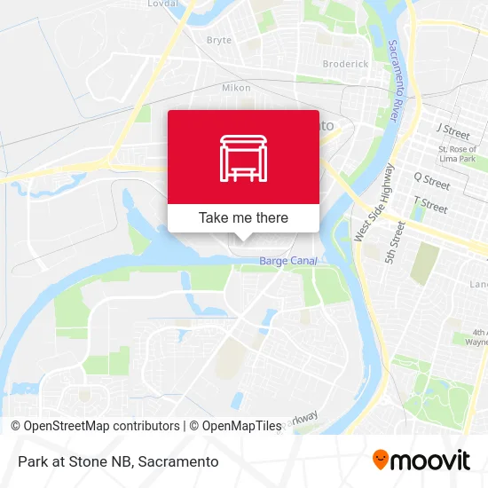 Park at Stone NB map