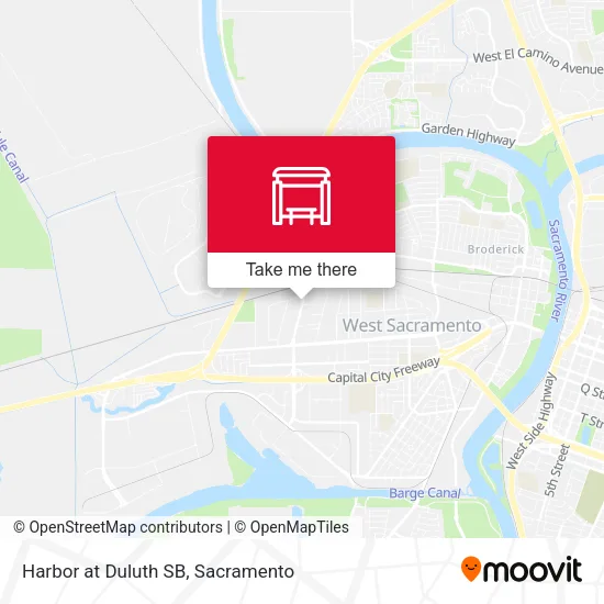 Harbor at Duluth SB map