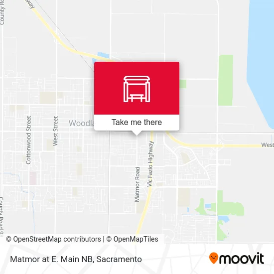 Matmor at E. Main NB map