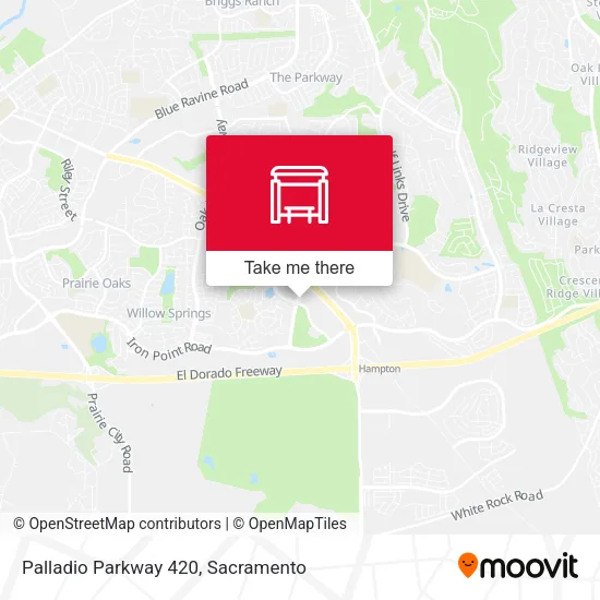 Mapa de Palladio Parkway 420