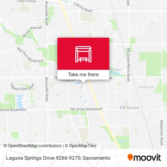 Mapa de Laguna Springs Drive 9266-9270