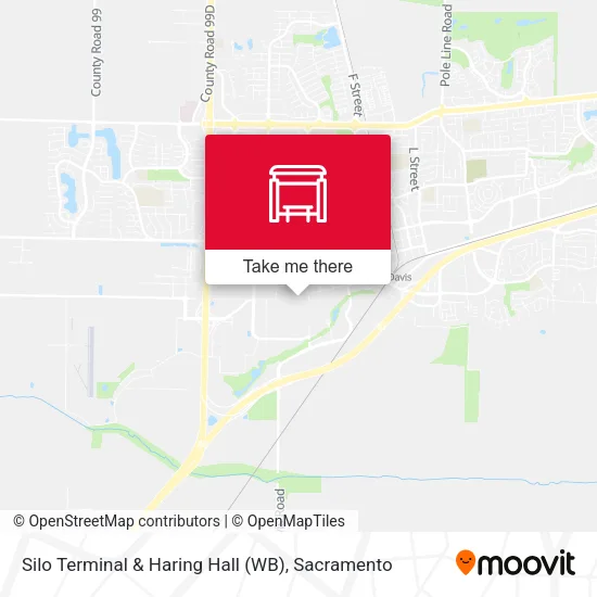 Silo Terminal & Haring Hall (WB) map
