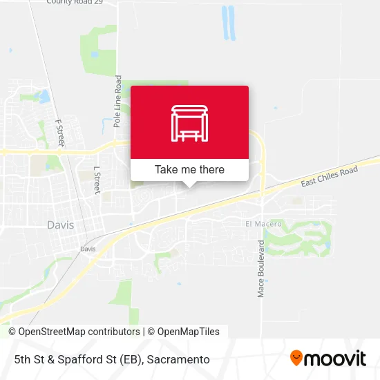 Mapa de 5th St & Spafford St (EB)