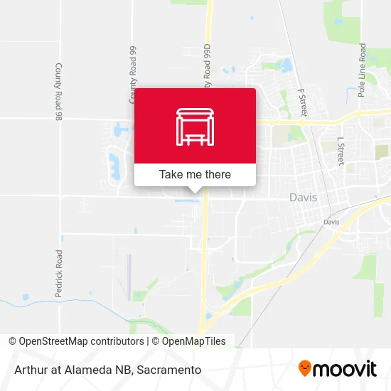 Mapa de Arthur at Alameda NB