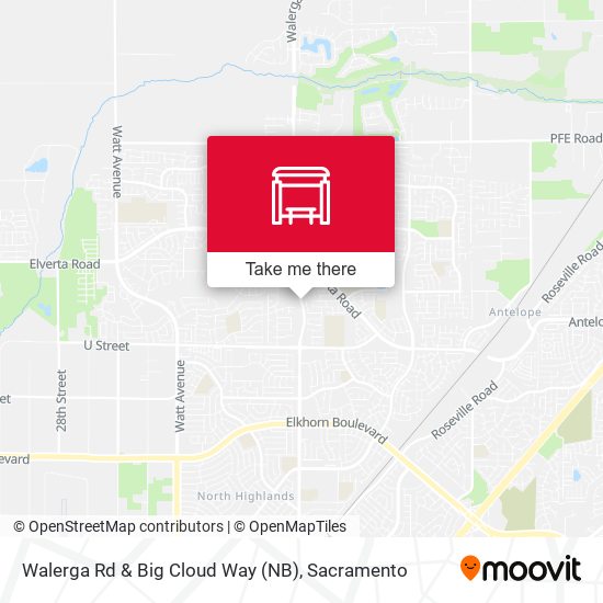 Walerga Rd & Big Cloud Way (NB) map