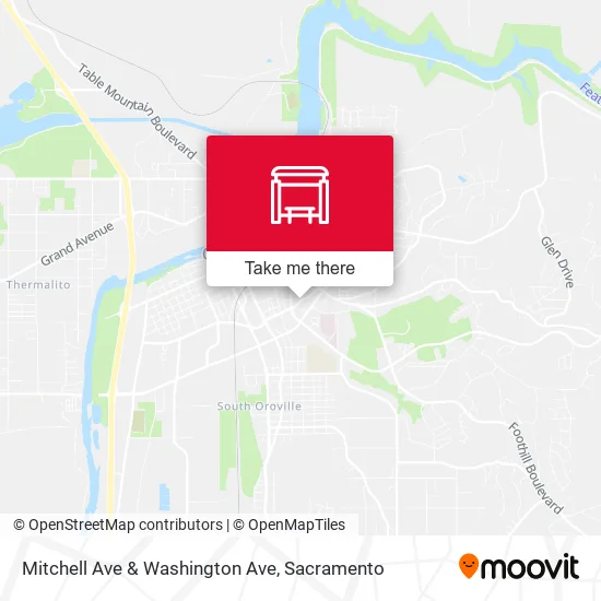 Mitchell Ave & Washington Ave map