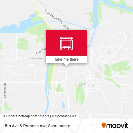 5th Ave & Pomona Ave map