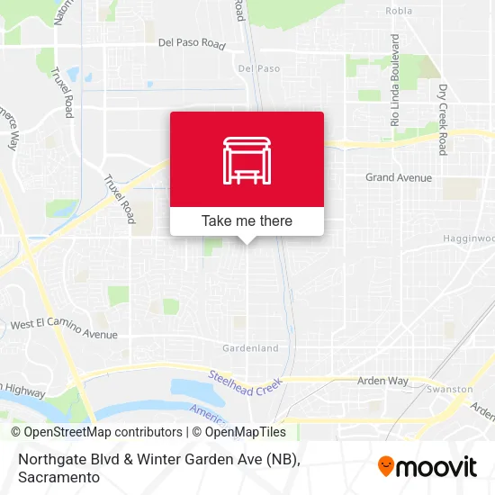 Mapa de Northgate Blvd & Winter Garden Ave (NB)