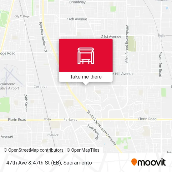 Mapa de 47th Ave & 47th St (EB)