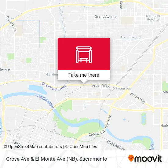 Mapa de Grove Ave & El Monte Ave (NB)
