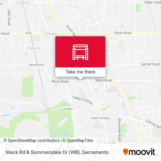 Mapa de Mack Rd & Summersdale Dr (WB)