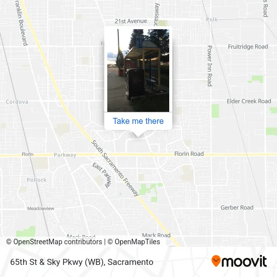 Mapa de 65th St & Sky Pkwy (WB)