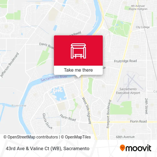 Mapa de 43rd Ave & Valine Ct (WB)