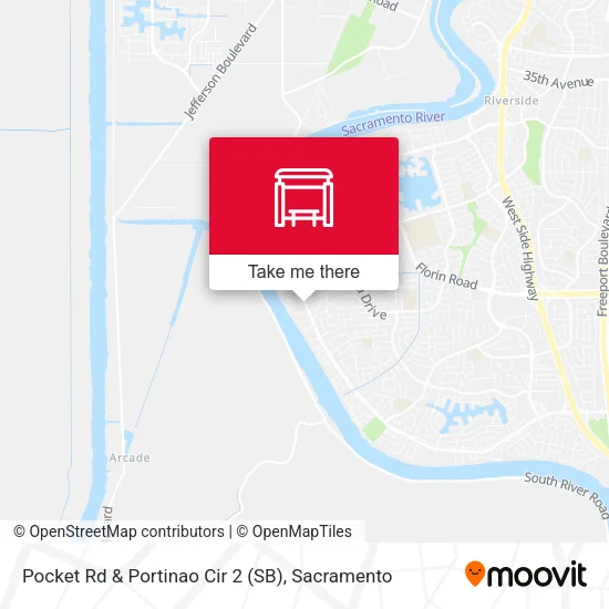 Mapa de Pocket Rd & Portinao Cir 2 (SB)