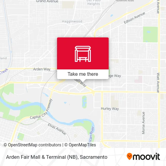 Mapa de Arden Fair Mall & Terminal (NB)