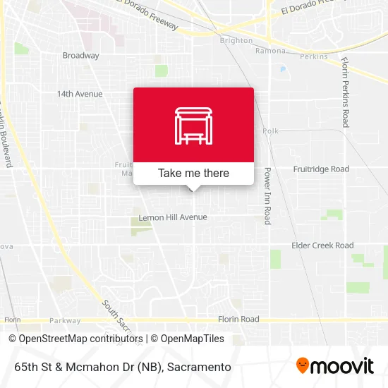 Mapa de 65th St & Mcmahon Dr (NB)