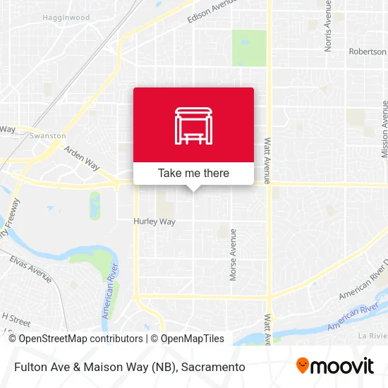 Mapa de Fulton Ave & Maison Way (NB)