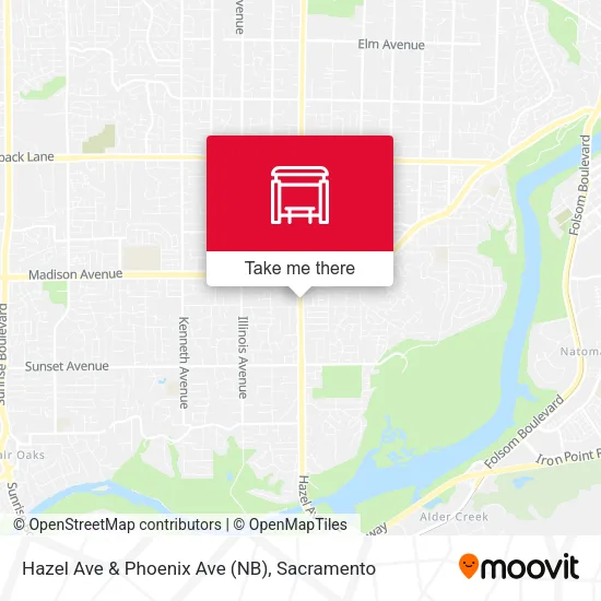 Mapa de Hazel Ave & Phoenix Ave (NB)