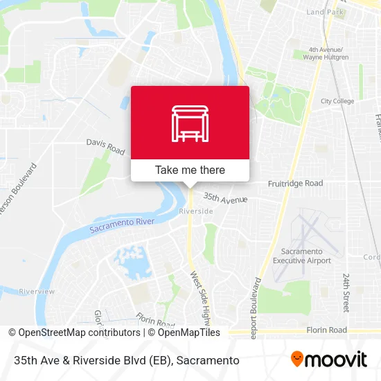 Mapa de 35th Ave & Riverside Blvd (EB)