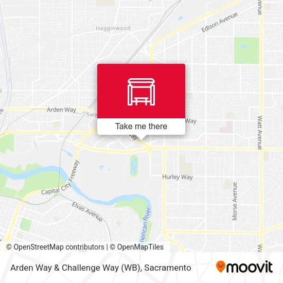 Mapa de Arden Way & Challenge Way (WB)