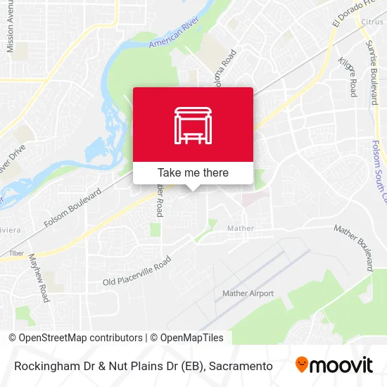 Rockingham Dr & Nut Plains Dr (EB) map