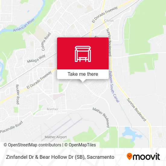 Zinfandel Dr & Bear Hollow Dr (SB) map